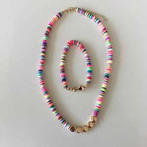 DONATING SOON! Boho Surfer Necklace & Bracelet Set